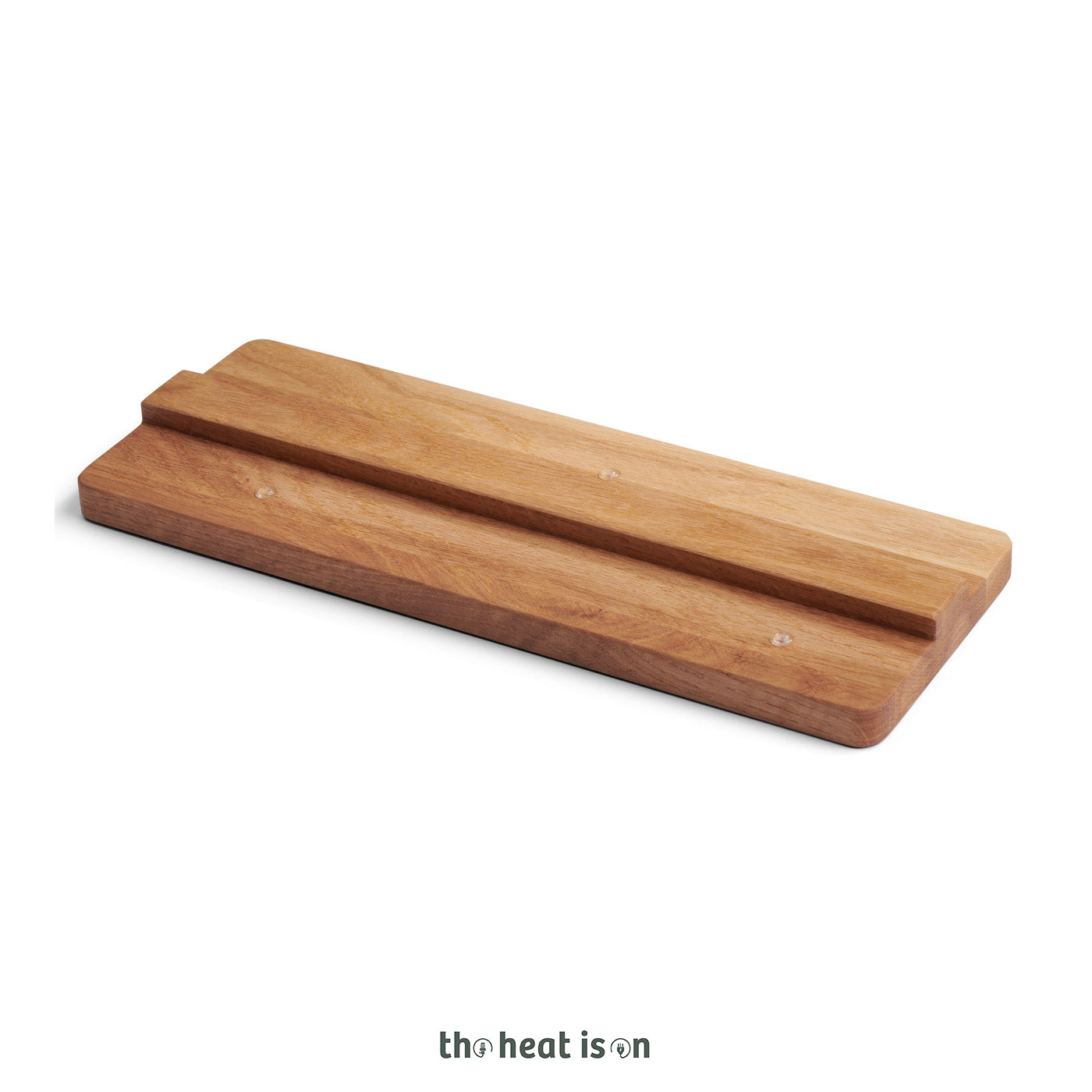 12_Wooden-Shelf-Accessory_-Oak_--for-Terma-BOOKIE-Towel-Rail_-400mm-Wide-Stand-Model