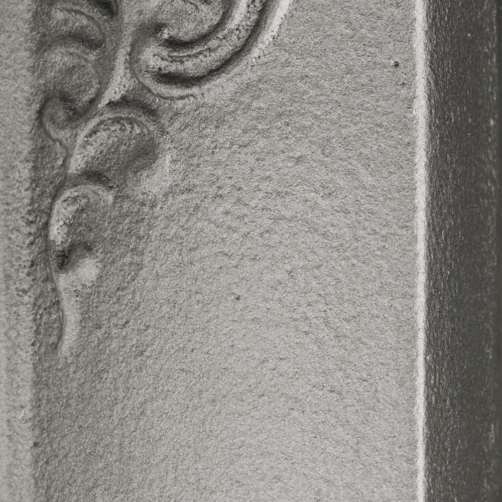 Terma OXFORD, 470h x 1180w(mm), 4098 BTUs Horizontal Cast Iron Radiator, Raw Metal