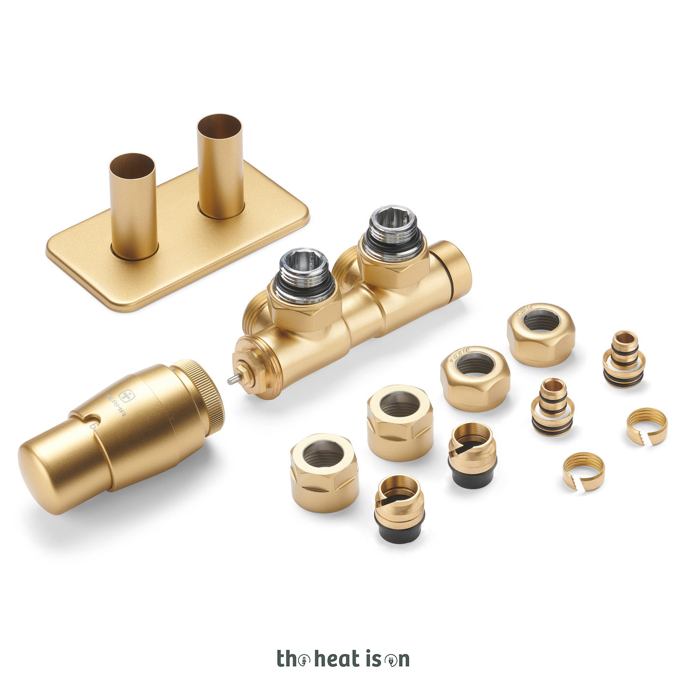 13_Thermostatic-50mm-Towel-Rail-Valves-_TRVs_-_-Pipe-Masking_-Brass_-LEFT-SIDED-ANGLED_-TWINS