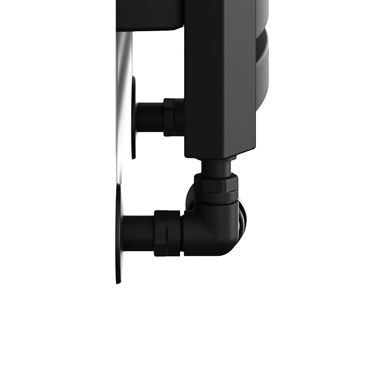 13_Thermostatic-Heated-Towel-Rail-Valves-_TRVs_-_-Pipe-Masking-_presented-on-Radiator_-Heban-Black_-LEFT-SIDED_-3-AXIS-_CORNER_-VISION