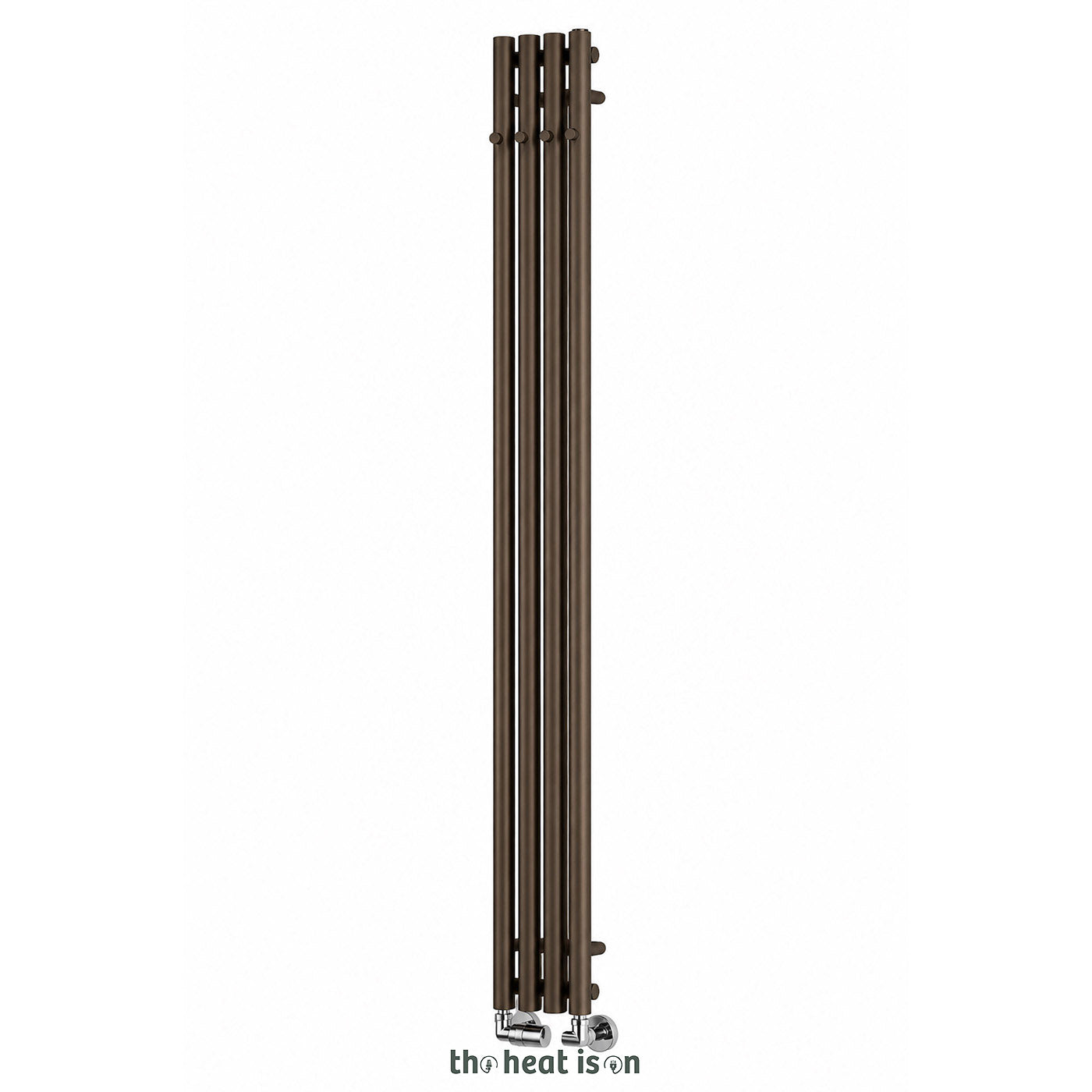 Terma ROLO HANGER, 1800h x 205w(mm), 1616 BTUs Vertical Radiator, Dark Bronze