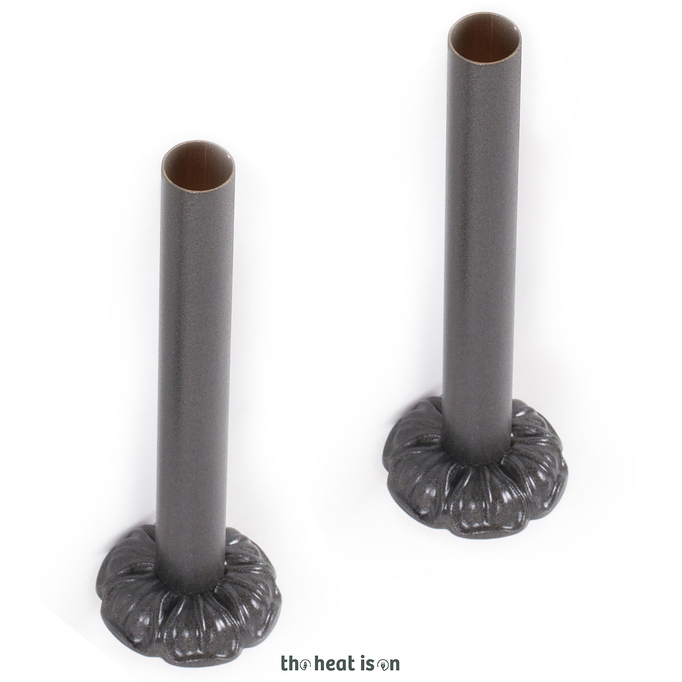 Thermostatic Radiator Valves (TRVs) & Pipe Masking,  Raw Metal, LEFT or RIGHT SIDED, ANGLED, ARTISTIC
