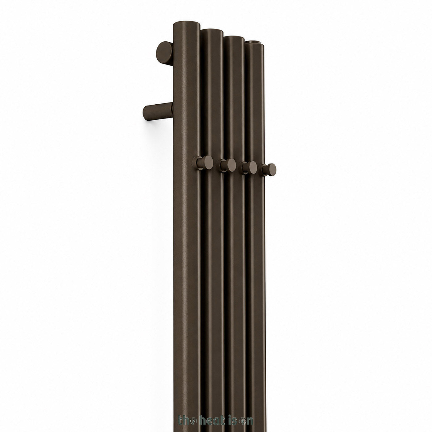 Terma ROLO HANGER, 1800h x 205w(mm), 1616 BTUs Vertical Radiator, Dark Bronze