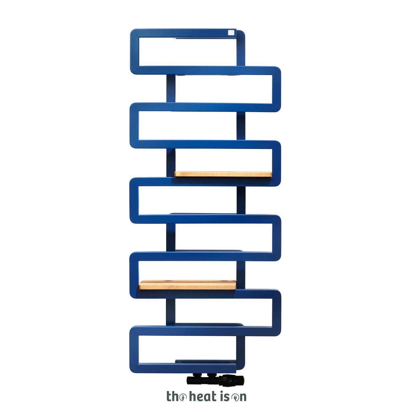 15_Wooden-Shelf-Accessory_-Oak_--for-Terma-BOOKIE-Towel-Rail_-400mm-Wide-Stand-Model