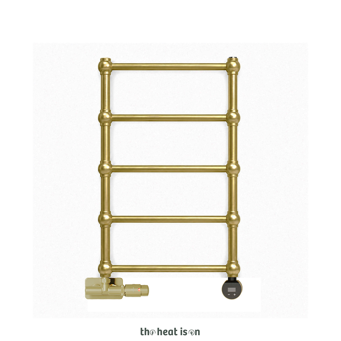 18-terma-retro-dual-fuel-towel-rail-800h-x-504wmm-717-btus-200w-brass-premium-wet-paint-with-unico-dual-fuel-valve-in-brass-veo-black-brass-wi-fi-element-30-60-c