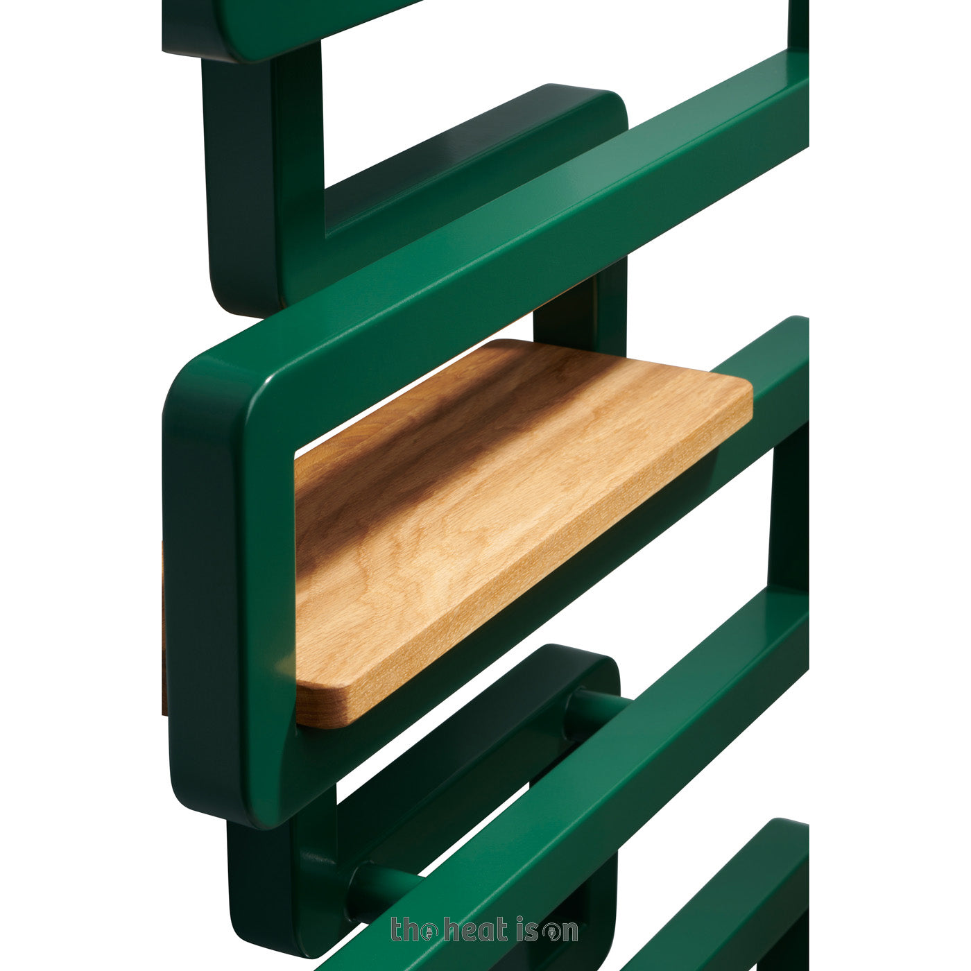 18_Wooden-Shelf-Accessory_-Oak_--for-Terma-BOOKIE-Towel-Rail_-400mm-Wide-Stand-Model