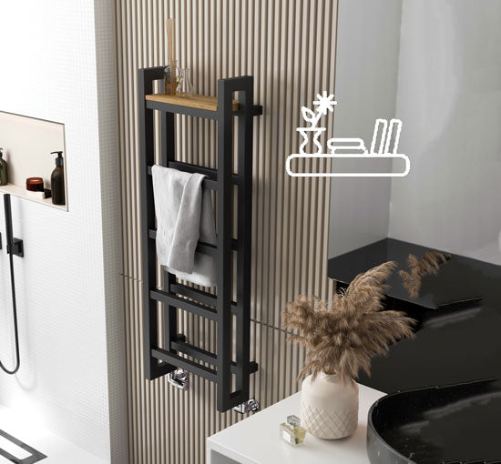 Functional-Wooden-Shelves-Heated-Towel-Rail-Collection-