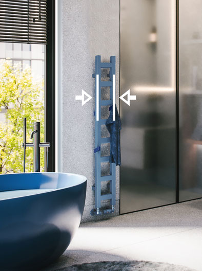 Heated-Towel-Rails-for-Narrow-Tight-Spaces-Collection