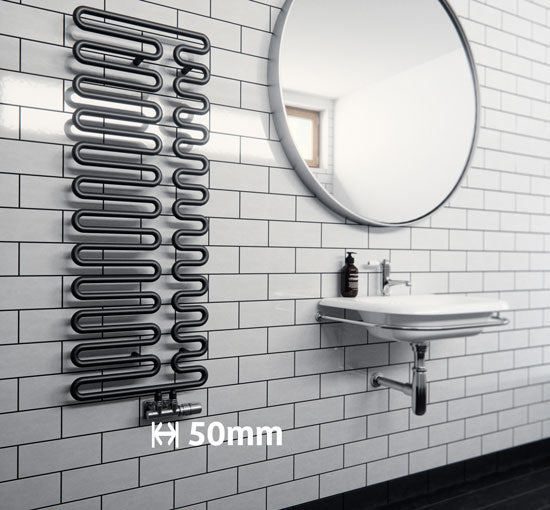 Heated-Towel-Rails-with-50mm-Pipe-Connections