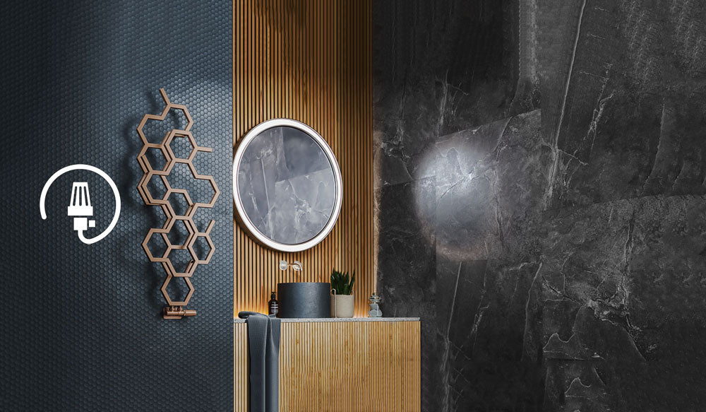 hex featured designer radiator collection