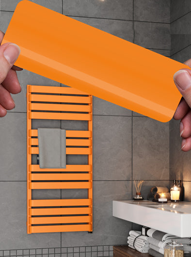 Orange-Electric-Towel-Rails-Collection