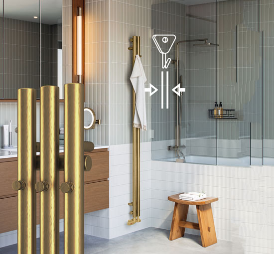 Tall-Radiators-with-Hangers-for-Bathrooms-Collection