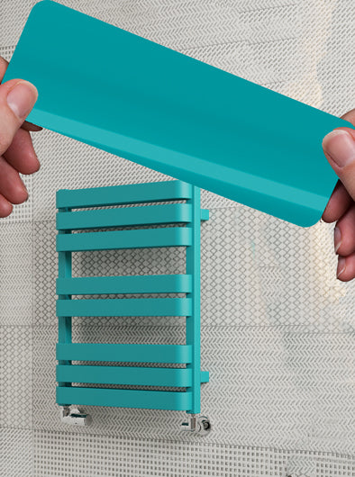 Teal-Heated-Towel-Rails-Collection