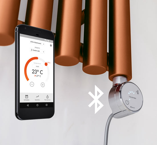 bluetooth controlled heating elements