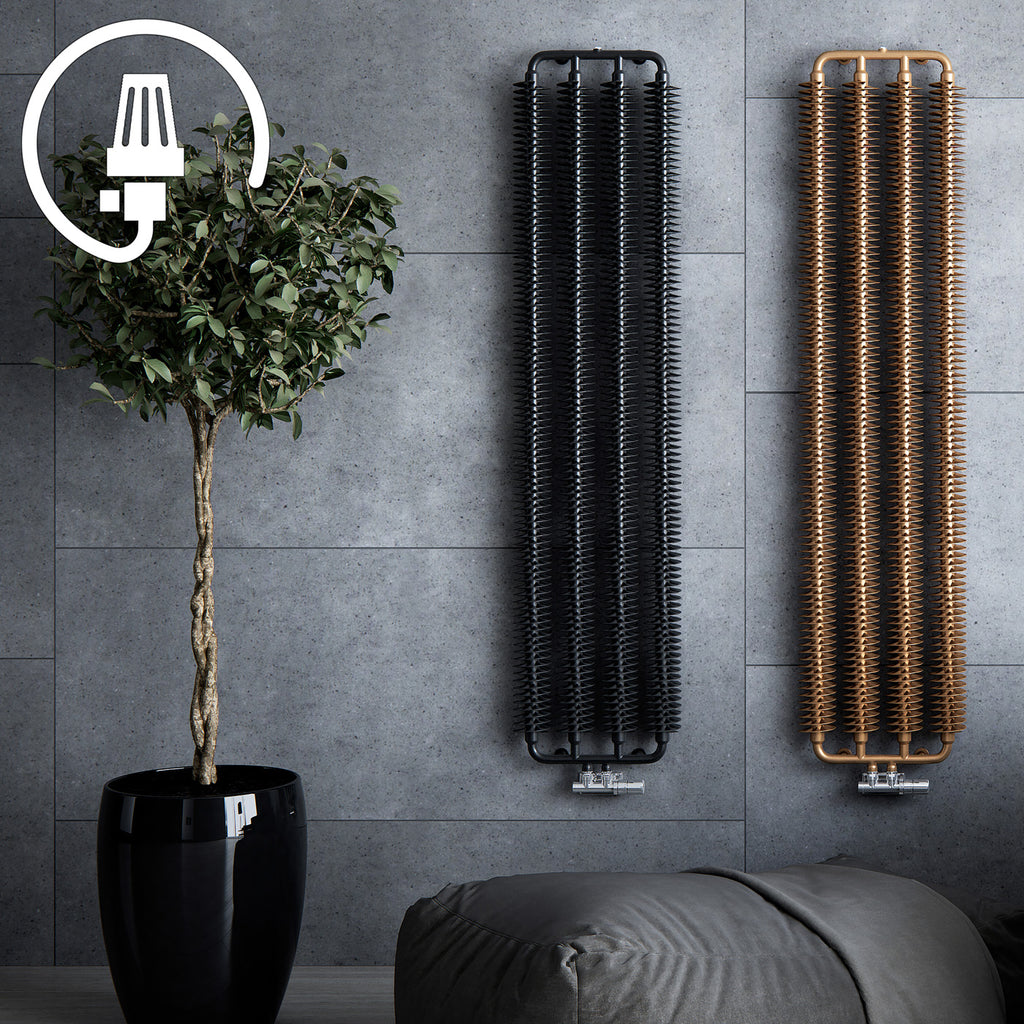 ribbon v featured designer radiator collection