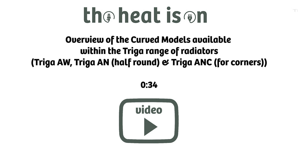 Overview of the Curved Models available 
within the Triga range of radiators
(Triga AW, Triga AN (half round) & Triga ANC (for corners))
