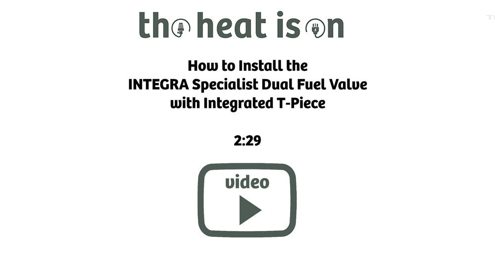 How to Install the
INTEGRA Specialist Dual Fuel Valve
with Integrated T-Piece