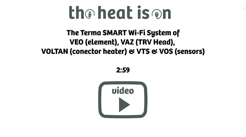 Terma VEO Heating Element - Introducing the New Smart System